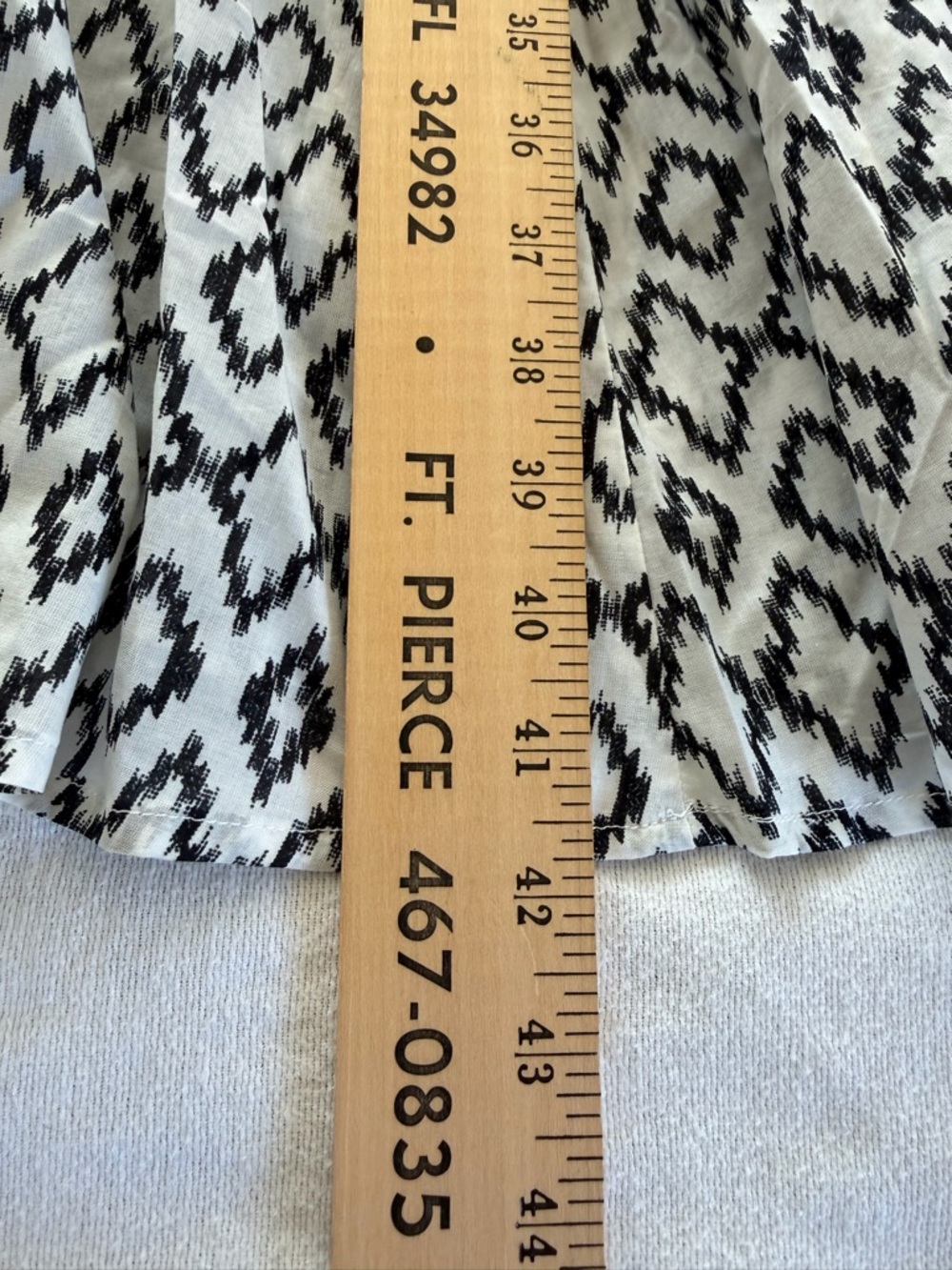 Banana Republic Black White Midi Dress NWT Size L Modest Babydoll Prairie - Picture 6 of 10